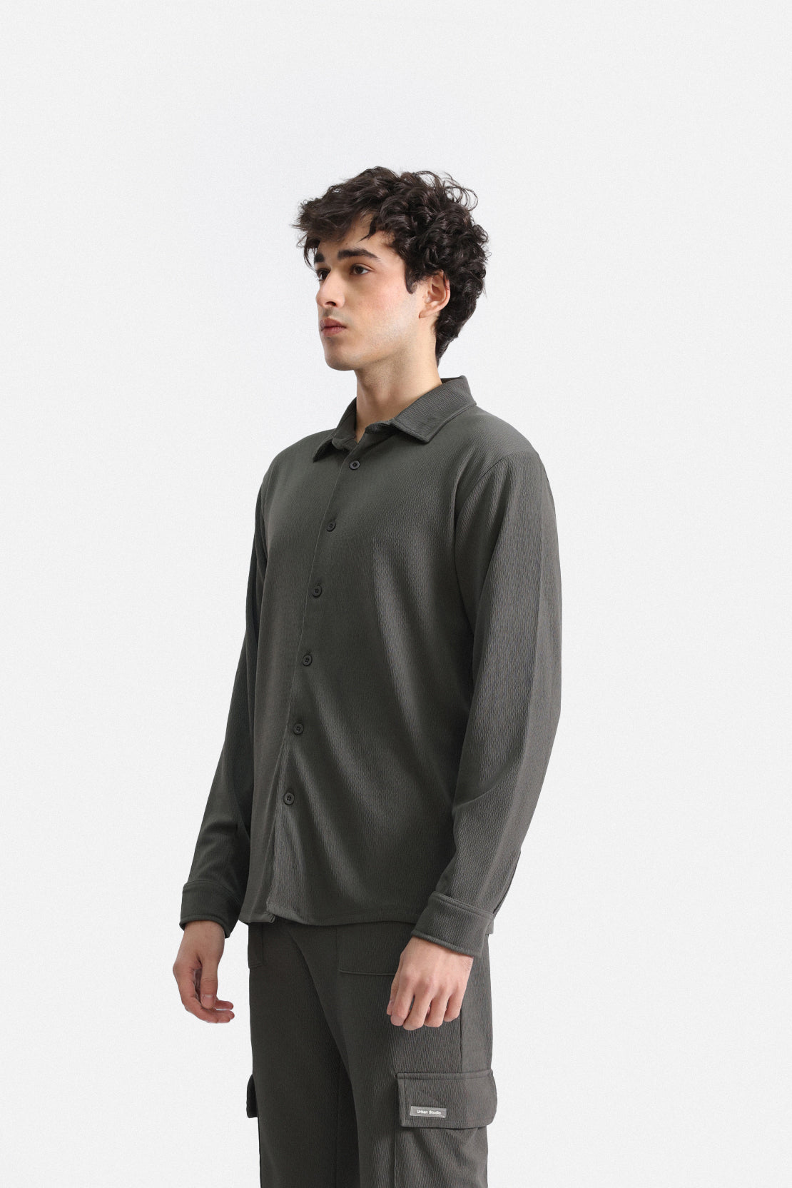 MEN COORD SET CASUAL SHIRT