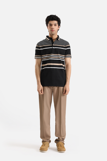 STRIPED POLO SHIRT