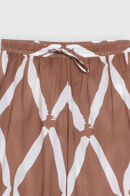 Co-ord set printed trousers