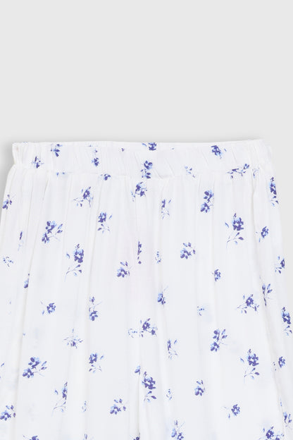 CO-ORD SET WIDE-LEG TROUSERS