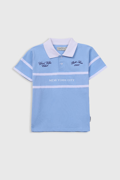 Embroidered polo shirt