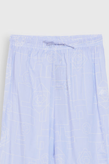 Co-ord set printed trousers