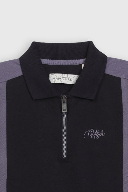 Co-ord set Quarter-Zip Polo