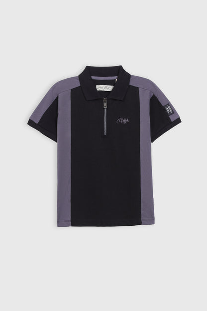 Co-ord set Quarter-Zip Polo