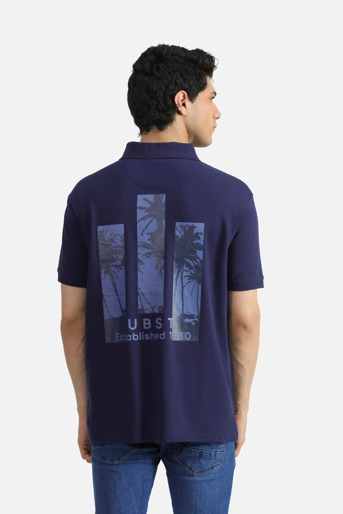Pique polo shirt
