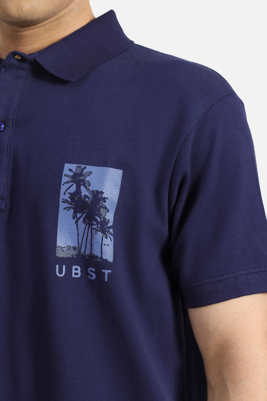 Pique polo shirt