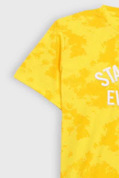 Slogan Print T-shirt