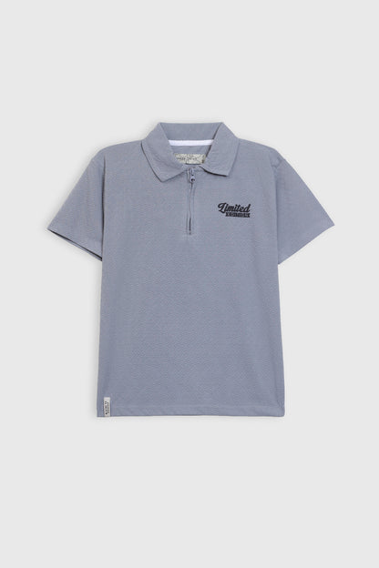 Co-ord set Quarter-Zip Polo