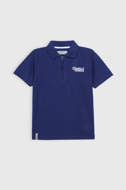 Co-ord set Quarter-Zip Polo
