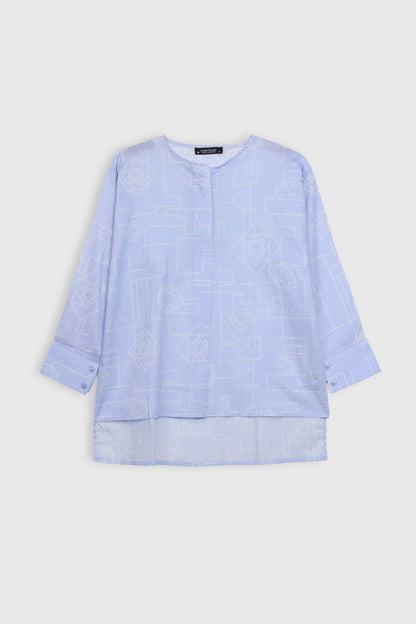 Co-ord set printed shirt