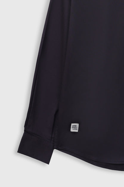 Basic Mandarin Collar Shirt