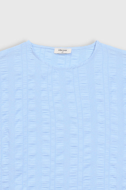 CO-ORD SET TEXTURED TOP