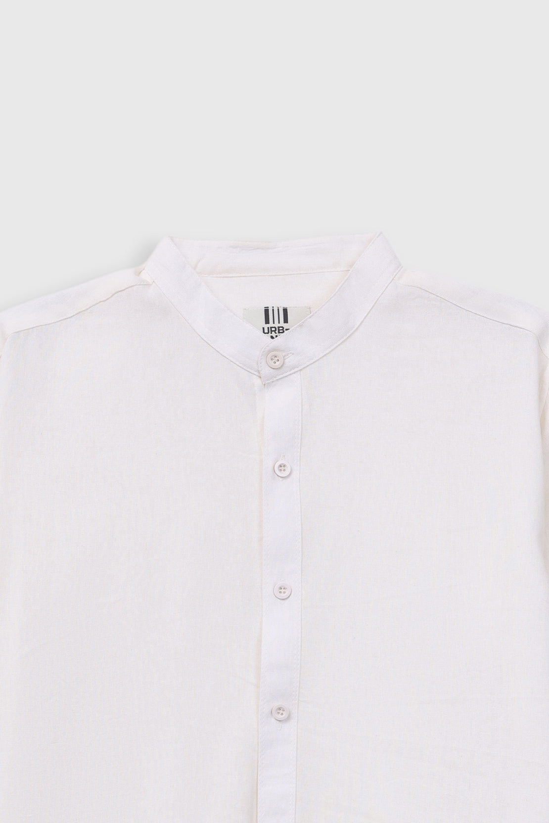 Basic Mandarin Collar Shirt