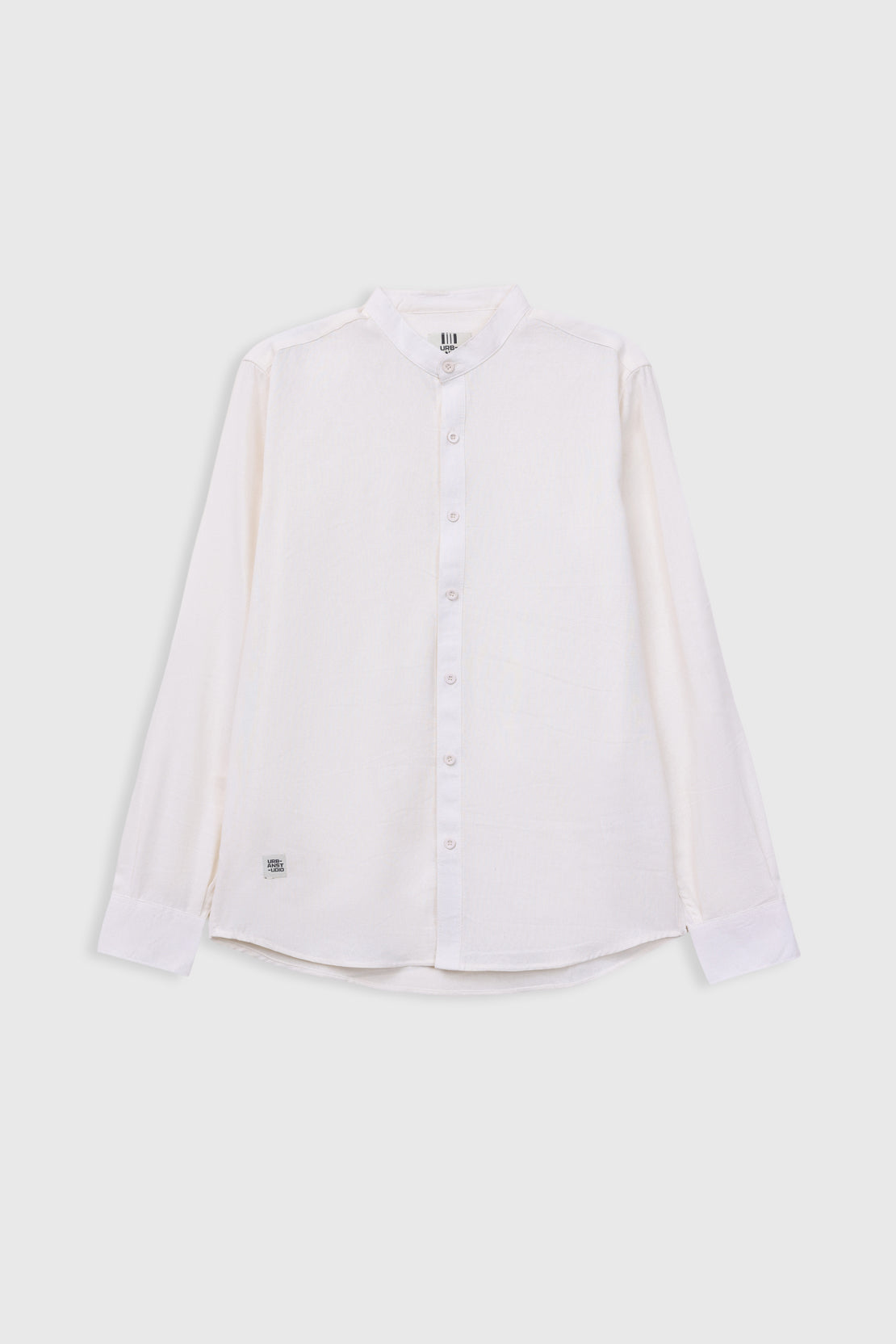 Basic Mandarin Collar Shirt