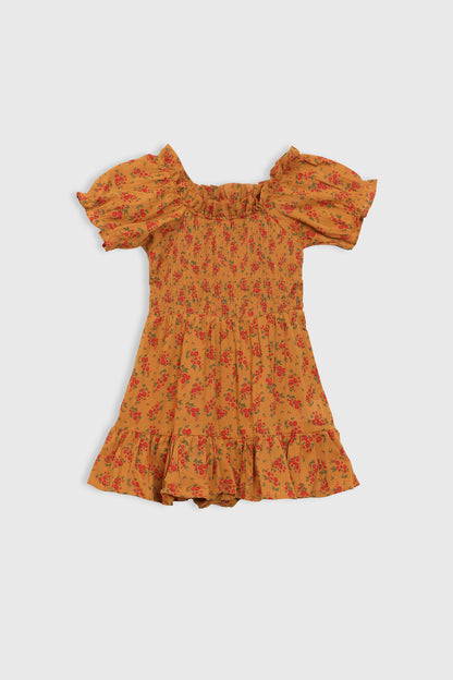 FLORAL PRINT DRESS