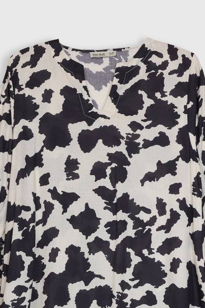 PRINTED LAWN DRESS