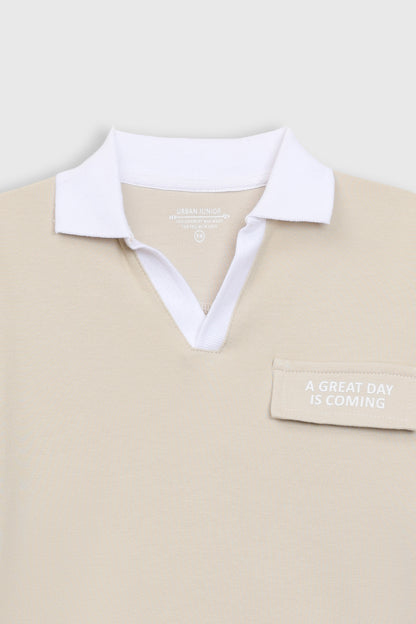 BOY COORD SET POLO