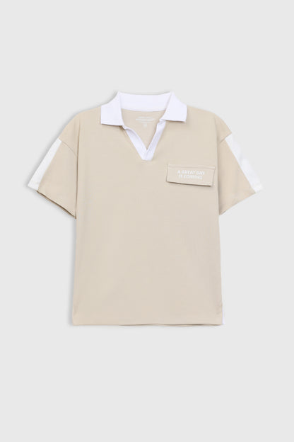 BOY COORD SET POLO