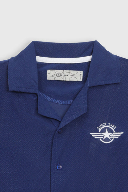 Resort collar shirt