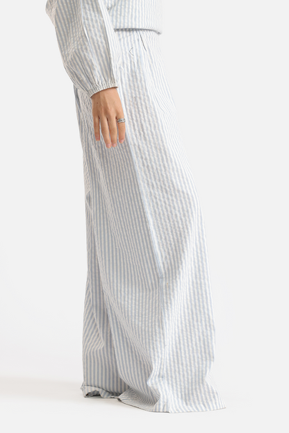 CO-ORD SET STRIPED TROUSERS