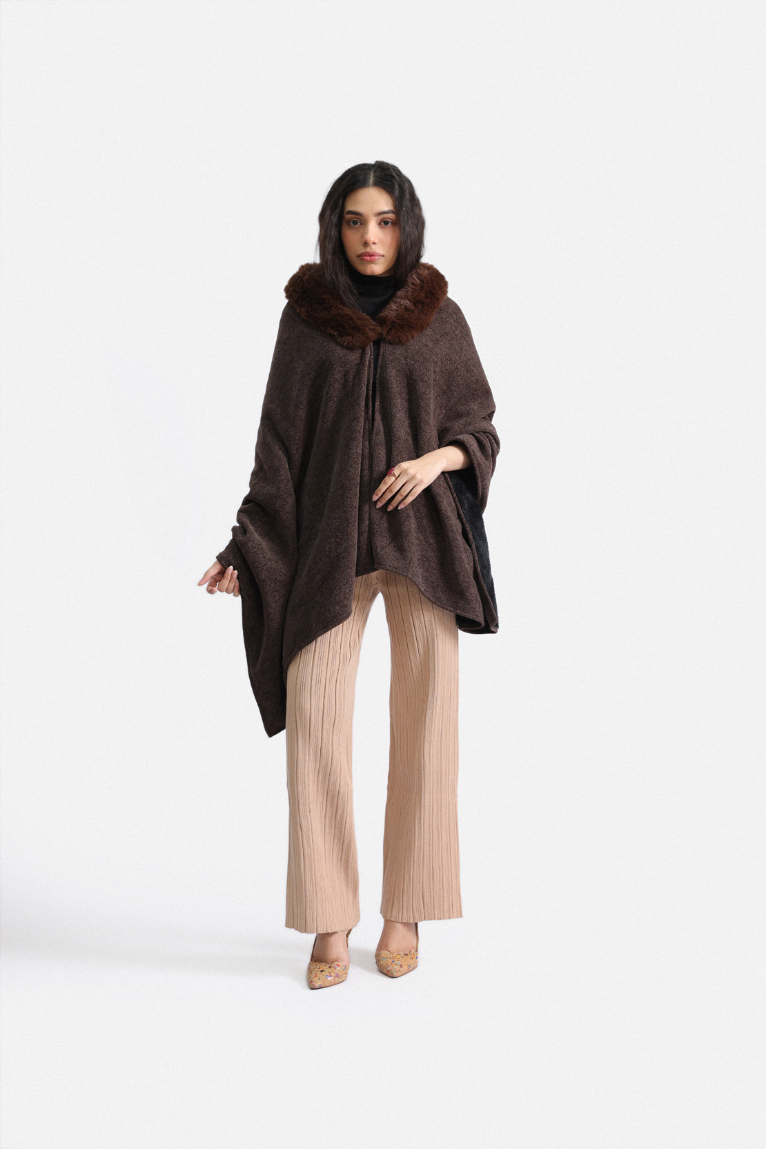 Woolen Cape Shawl