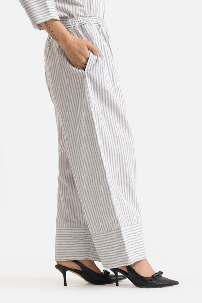 Co-ord Set Striped Trousers