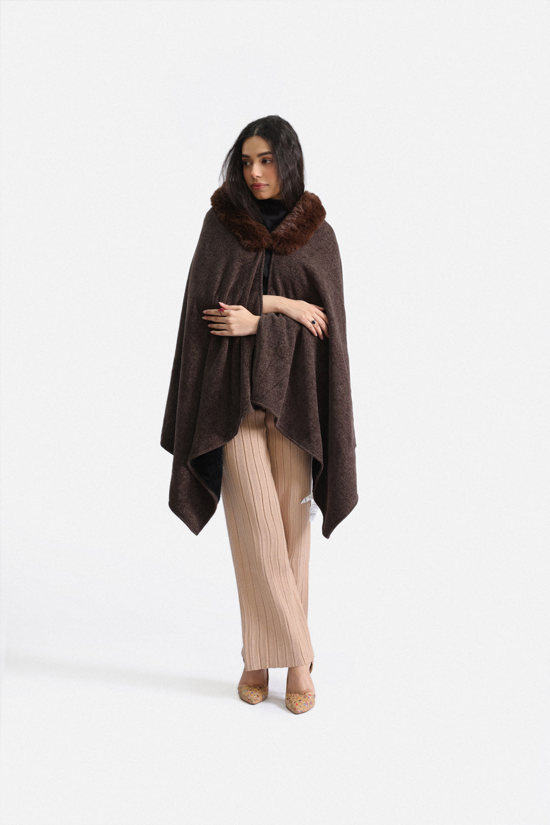 Woolen Cape Shawl