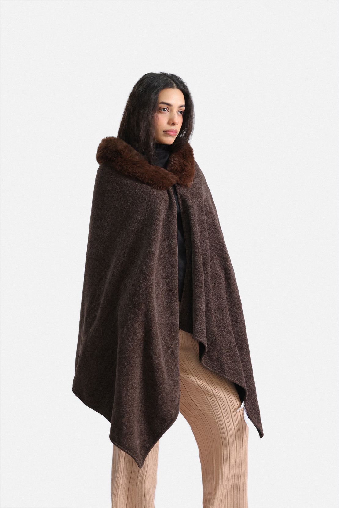 Woolen Cape Shawl