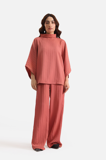 Co-ord set textured top