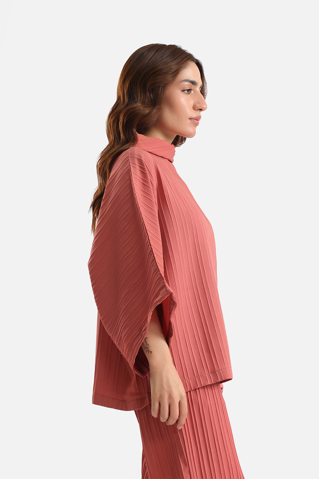 Co-ord set textured top