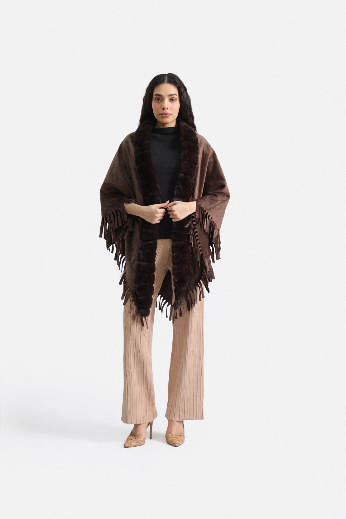 Woolen Cape Shawl