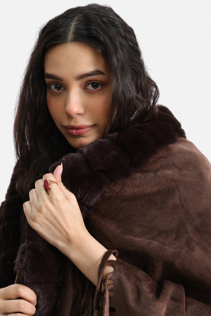 Woolen Cape Shawl