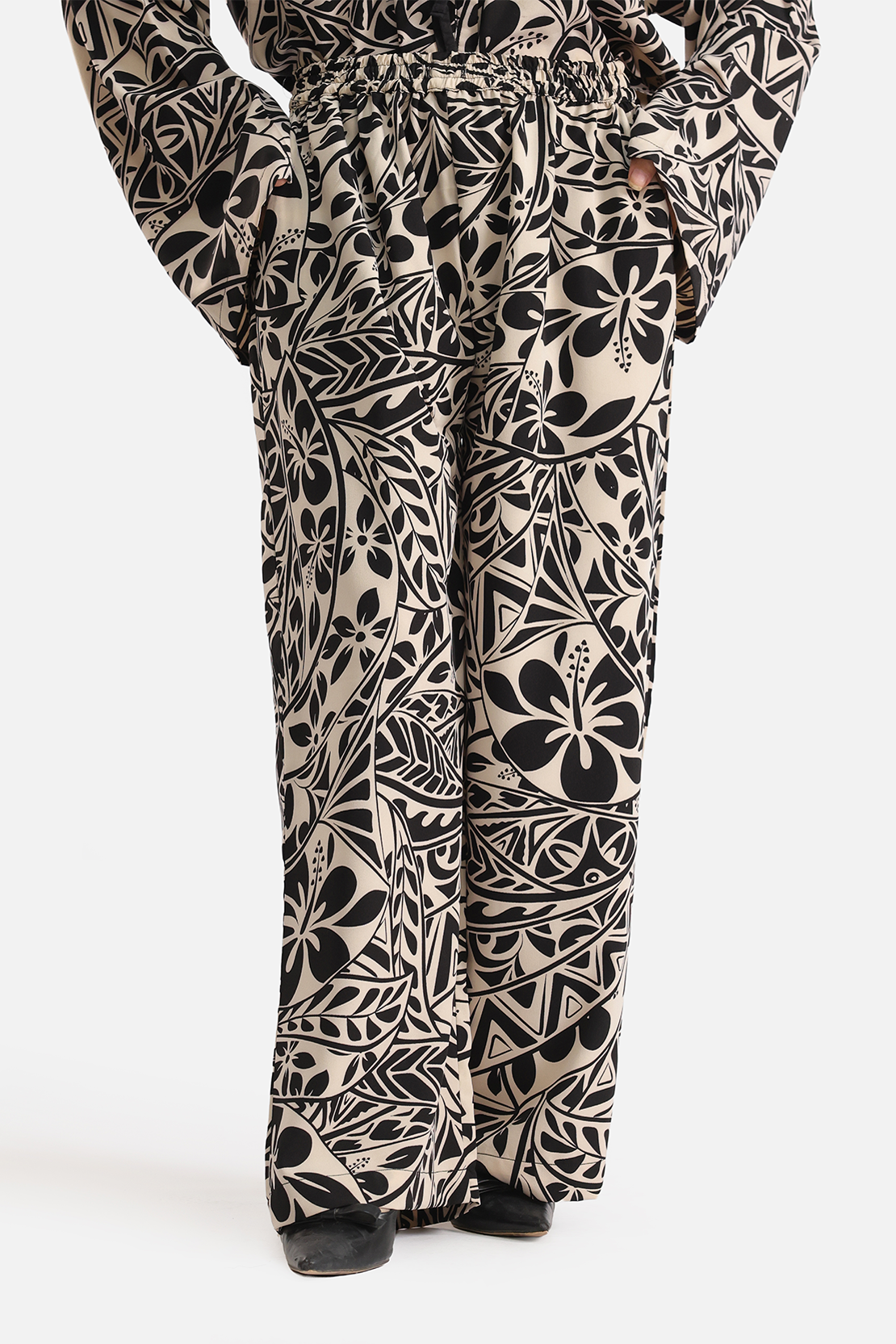 Co-ord set printed trousers