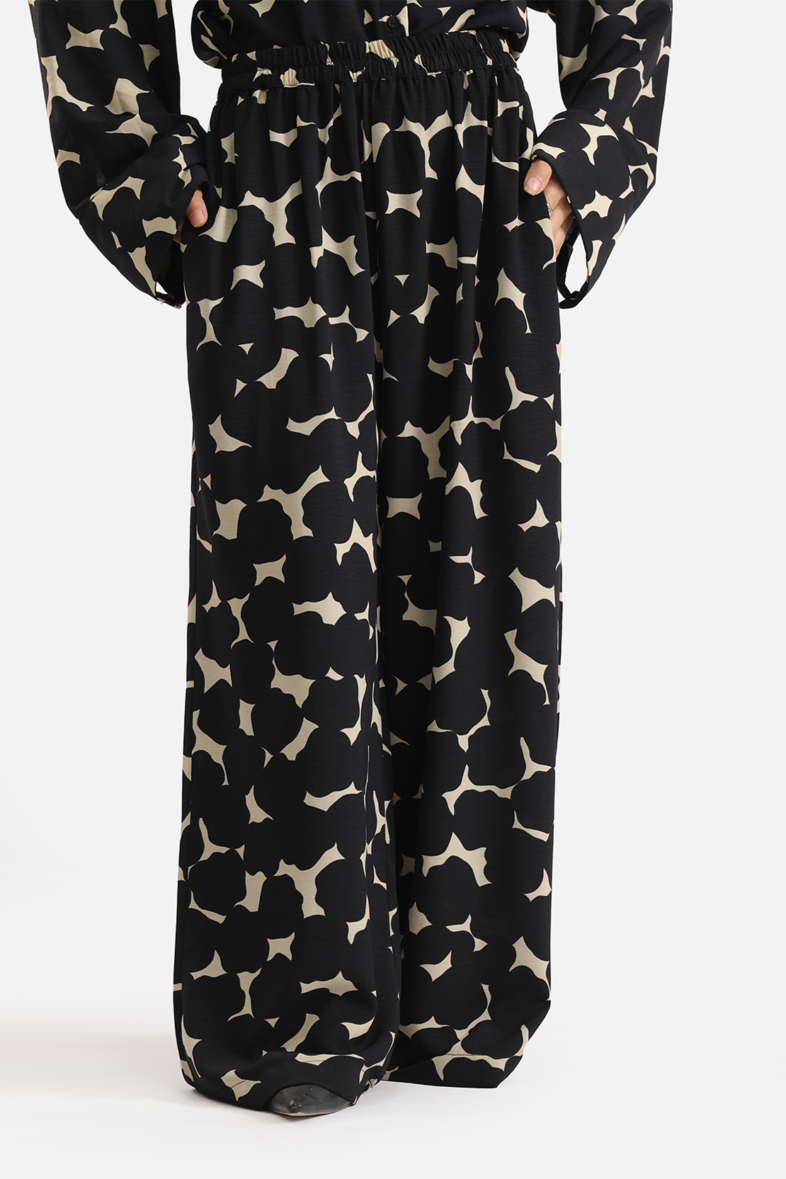Co-ord set printed trousers