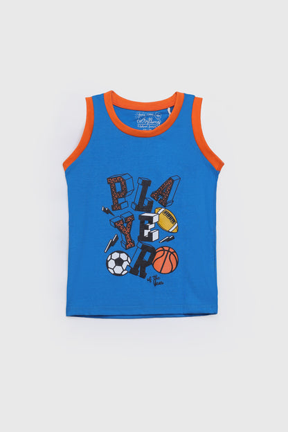 Sporty Graphic Tank Top