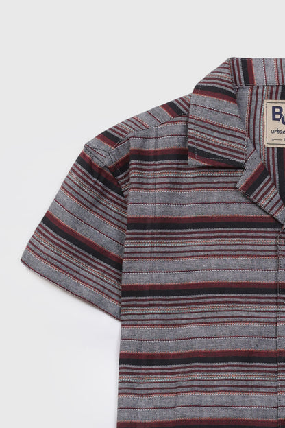 STRIPED CASUAL SHIRT