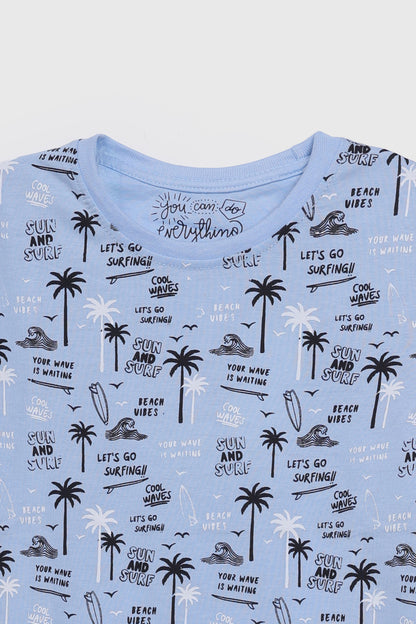 All-Over Print Co-Ord T-Shirt