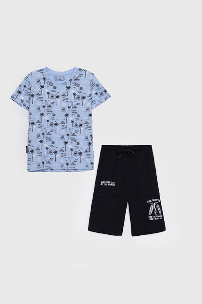 All-Over Print Co-Ord T-Shirt