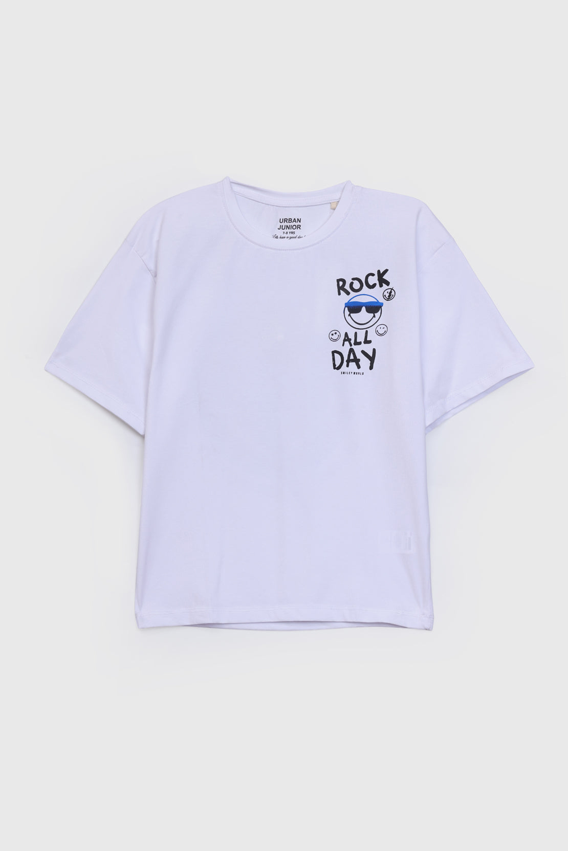 Smiley Rock Graphic T-shirt