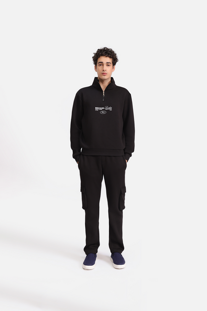 RELAXED MOCKNECK PULL-OVER