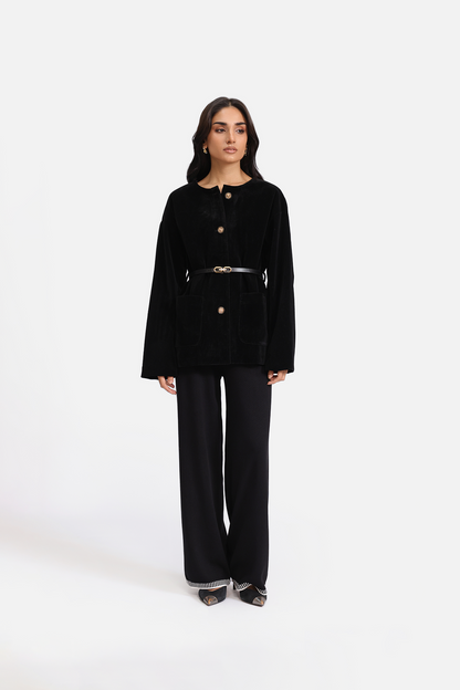 velvet coat