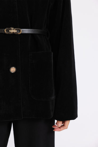 velvet coat