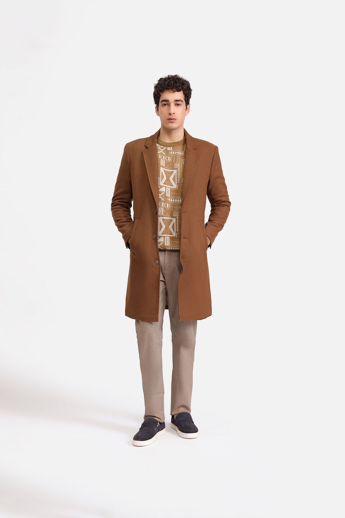 WOOL BLEND COAT