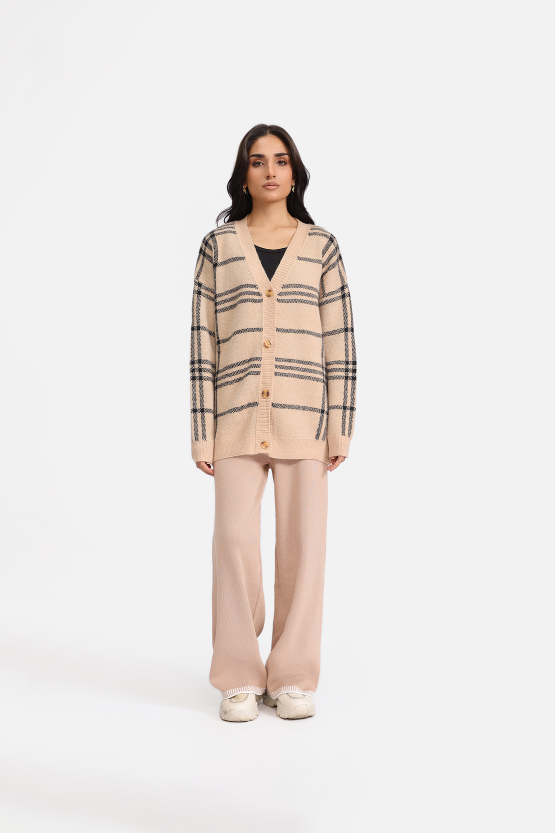 V-NECK CARDIGAN