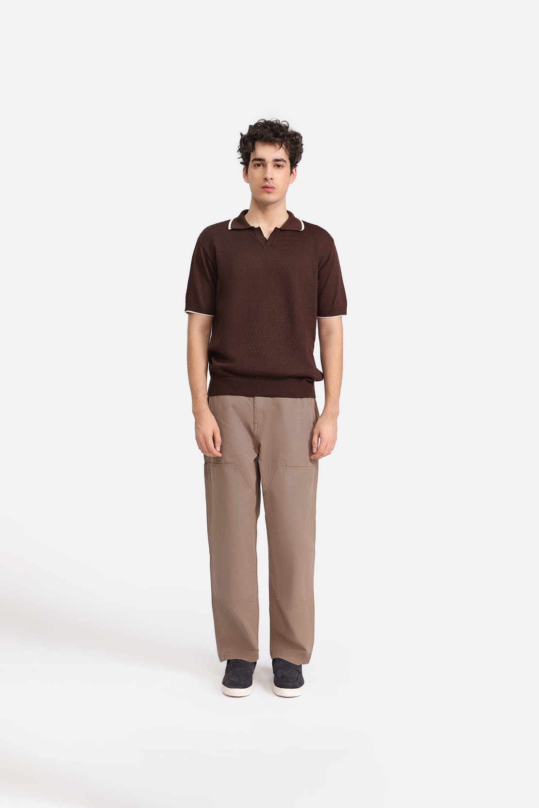 Textured Polo Shirt