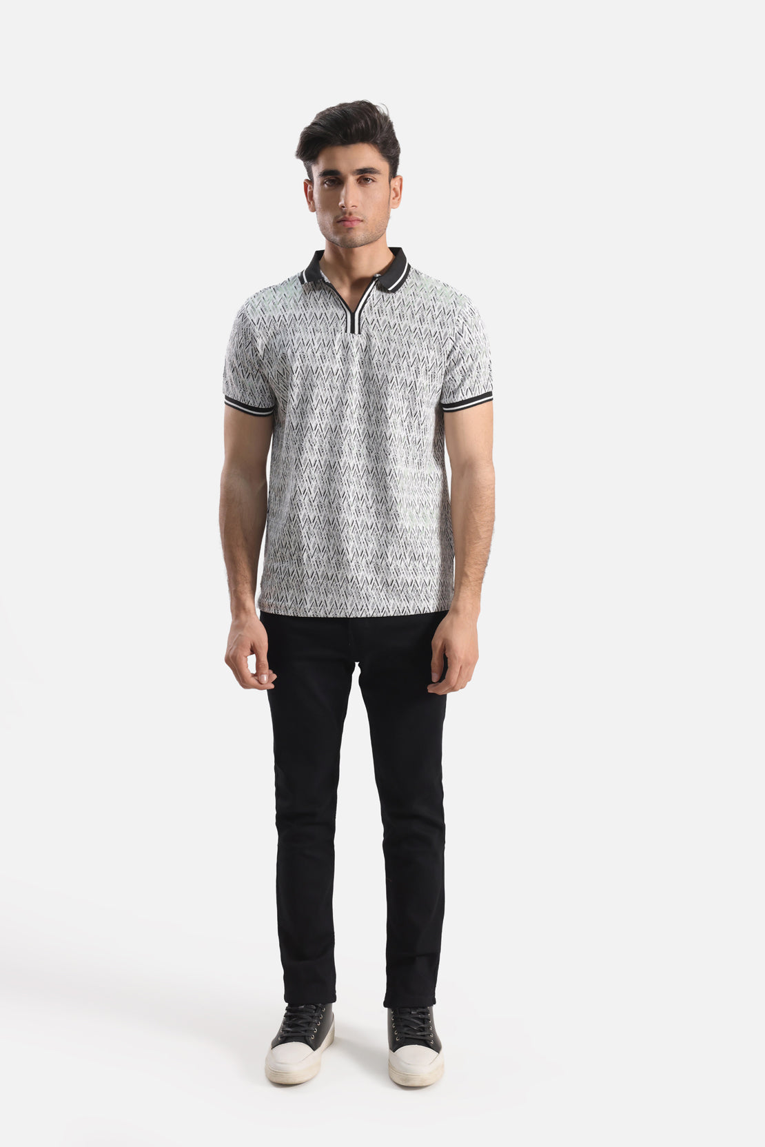 Knitted Polo Shirt