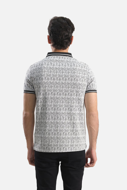 Knitted Polo Shirt