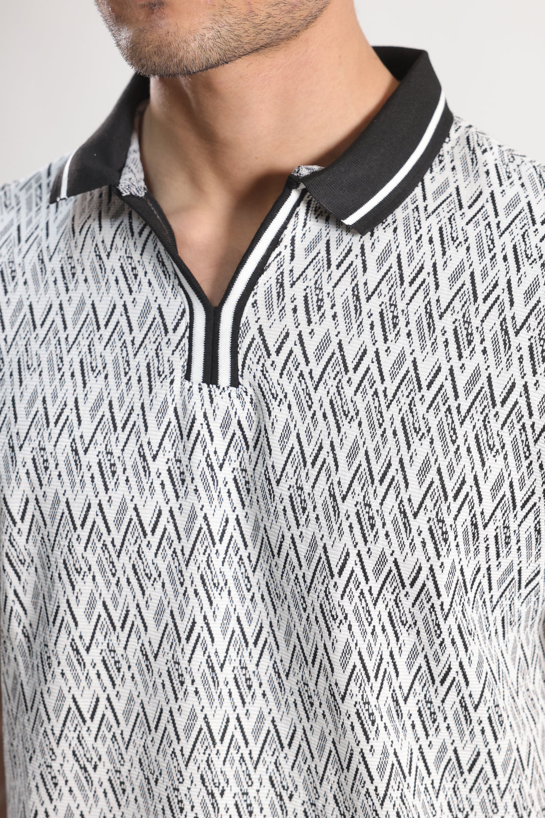 Knitted Polo Shirt