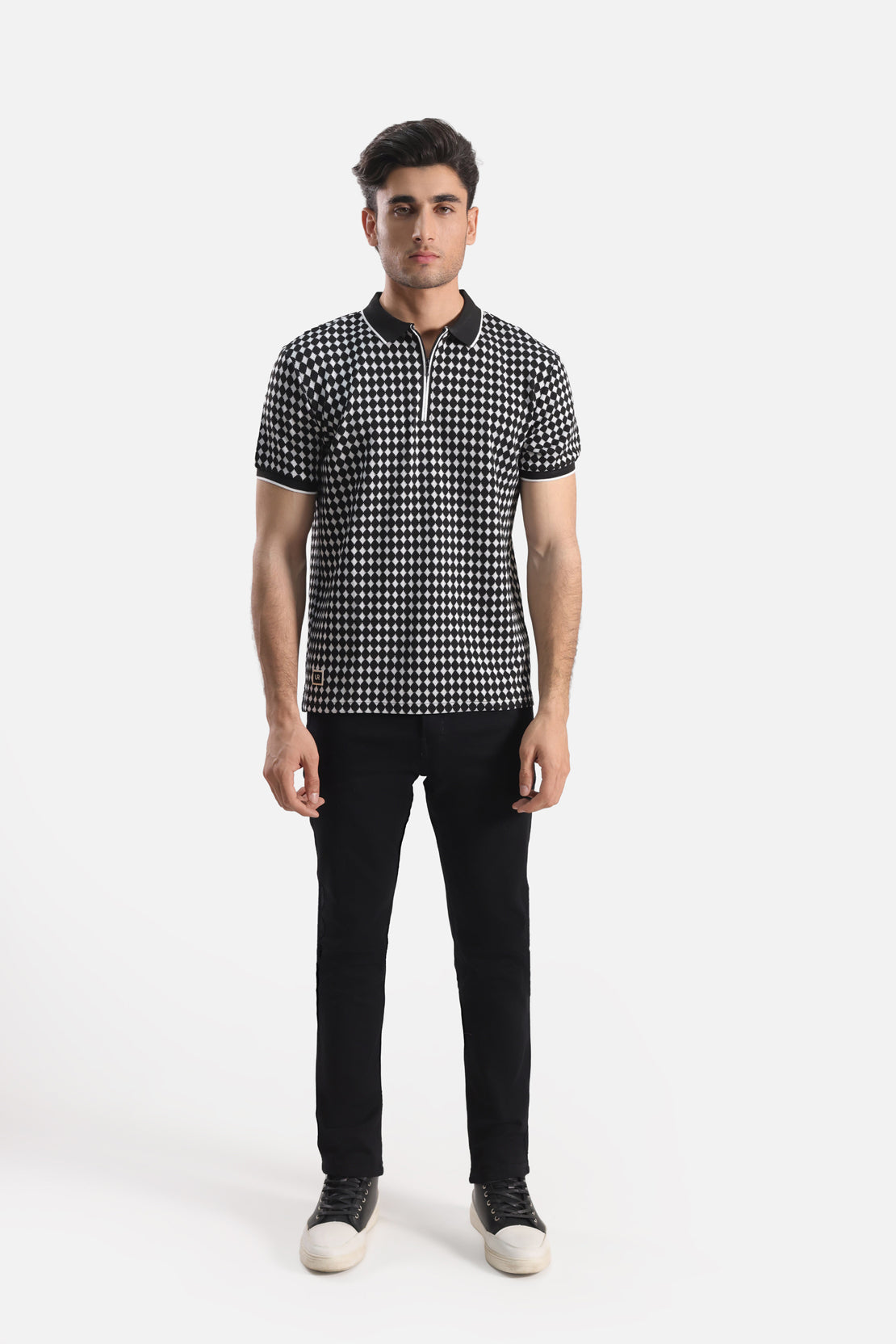 Knitted Polo Shirt