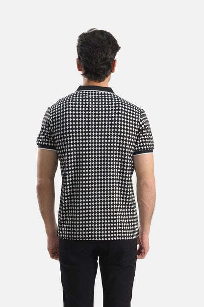 Knitted Polo Shirt